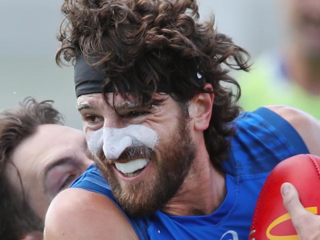 Marcus Bontempelli at Western Bulldogs pre-season training session. Wednesday, December 18, 2024. Picture:David Crosling