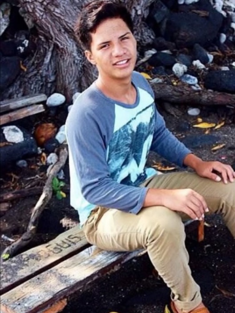 Daylenn Pua, 18, vanished when he attempted to hike the Haiku Stairs. Picture: Facebook