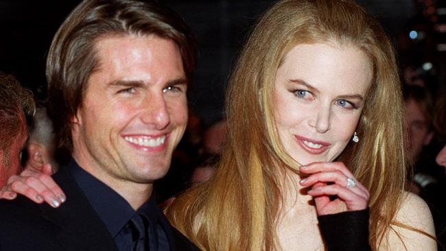 Tom Cruise and Nicole Kidman at the Eyes Wide Shut premiere.