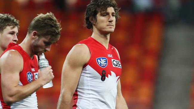 Kurt Tippett was in and out of Sydney’s team this year and spent time in the NEAFL. Picture: Phil Hillyard