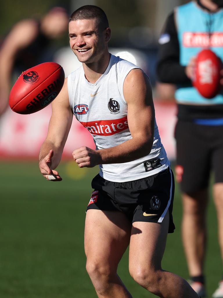 Collingwood recruit Lachlan Sullivan. Picture: Robert Cianflone/Getty Images