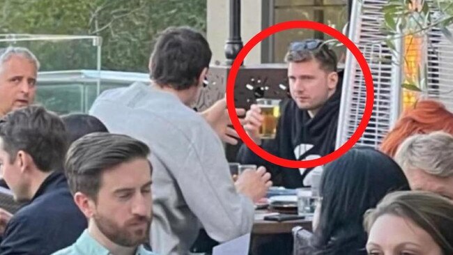 Sorry, NBA Twitter, but the Luka Doncic beer photo isn’t what you think it is.