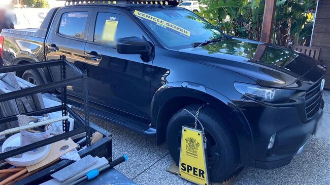 This vehicle was recently seized by the SPER on the Gold Coast.