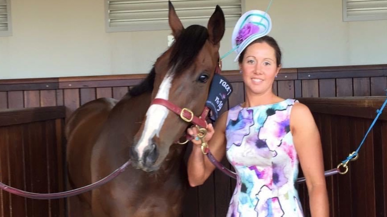 Laura Dixon with 2015 Melbourne Cup winner Prince of Penzance, she nursed him back to health from colic.