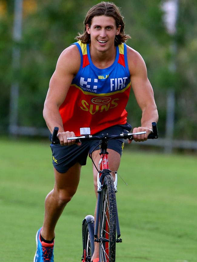 David Swallow has been linked to a move to North Melbourne. Picture: David Clark
