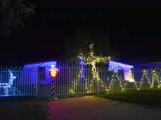 DECK THE HALLS: Roma is starting look a lot like Christmas with residents decking their homes with fairy lights and decorations. Picture: Ellen Ransley