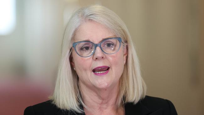 Home Affairs Minister Karen Andrews says the deportation policy is about protecting Australians. Picture: NCA NewsWire / Gary Ramage