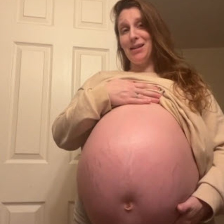 Pregnant Mom With Big Baby Bump Responds to Criticism
