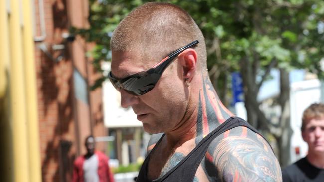 Former Finks bikie Mark Sandery. Picture: File