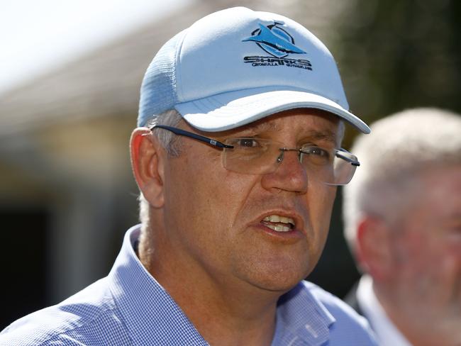 ScoMo says he’s no Santa. Picture: AAP Image/Daniel Munoz