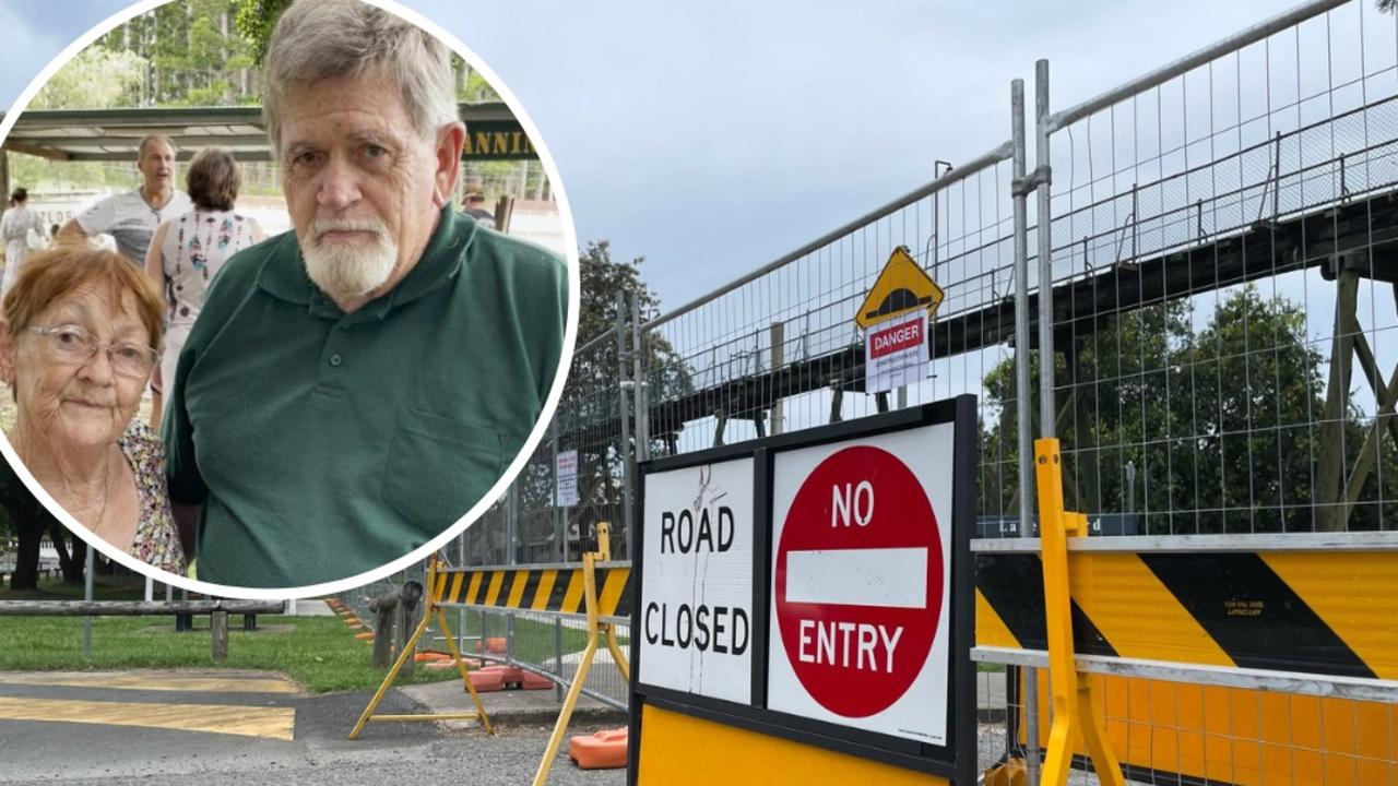 Gayle and Gavin O'Mara say the Gympie council's plan to demolish the gantry at the Mining Museum should be reversed as it's "Gympie’s history they’re getting rid of".