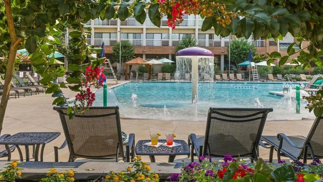 Turf Valley Resort has a pool and a spa. Picture: Turf Valley Resort