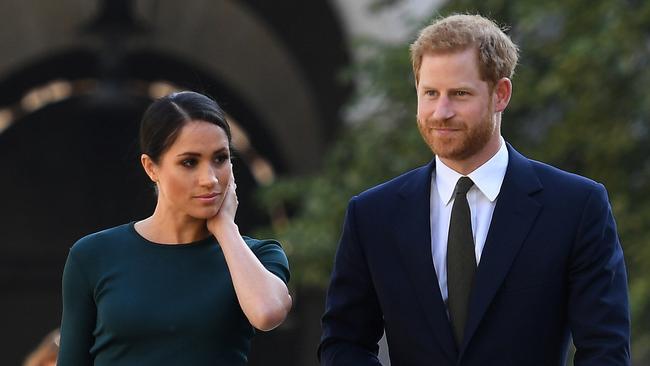 The Duke and Duchess of Sussex are said to be increasingly frustrated by the situation. Photo: Clodagh Kilcoyne - Pool/Getty Images