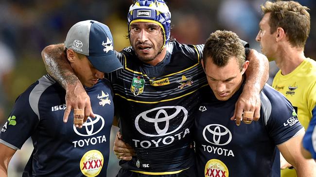 Johnathan Thurston will be sidelined for the next few games.