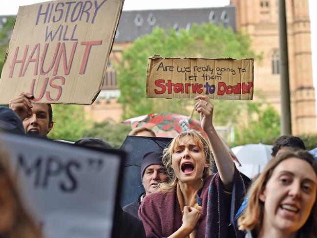 Protesting is part of the university experience for many, but silencing others shouldn’t be. Picture: Troy Snook