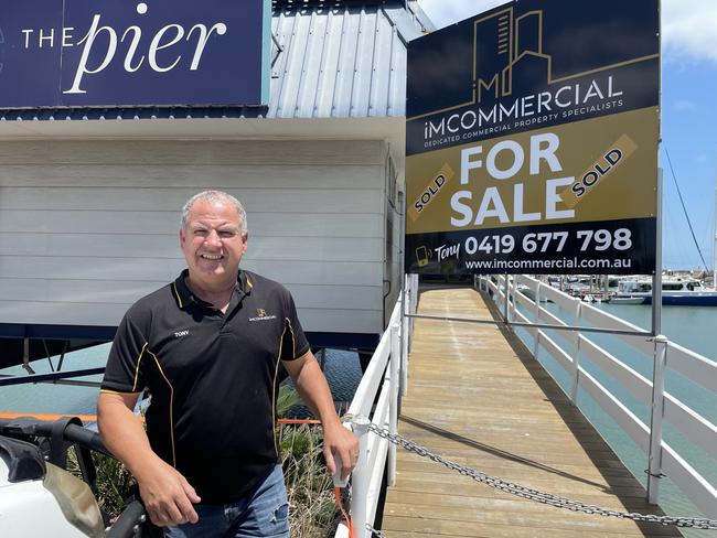 IMCommercial's Troy Parker outside The Pier, which will re-open under new ownership, with a whole new purpose.