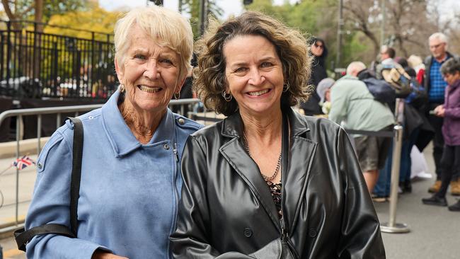 At Parliament House in North Terrace, people witnessed the proclamation of King Charles III. Picture: Matt Loxton