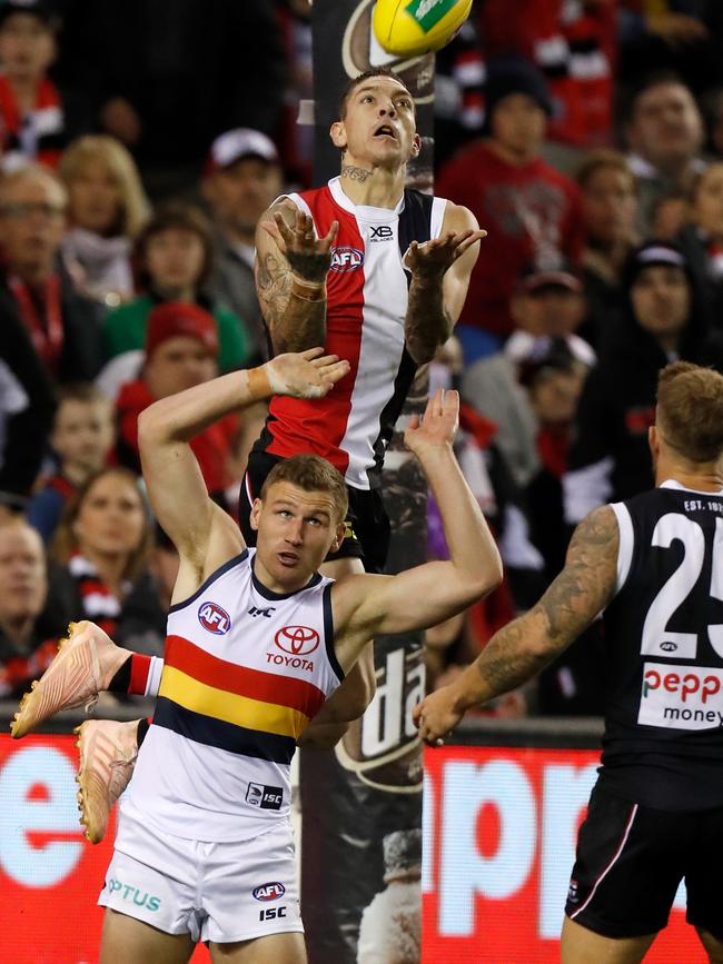 Parker has quickly gathered an impressive highlights reel. Pic: AFL Photos