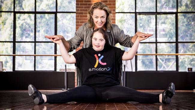 Cate Sayers, with her daughter Alexandra, is in the spotlight after her endorsement. Picture: Nicole Cleary