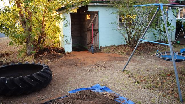 In December 2019 officers from the State Crime Command declared the child’s home a crime scene and dug up the floor of a laundry.