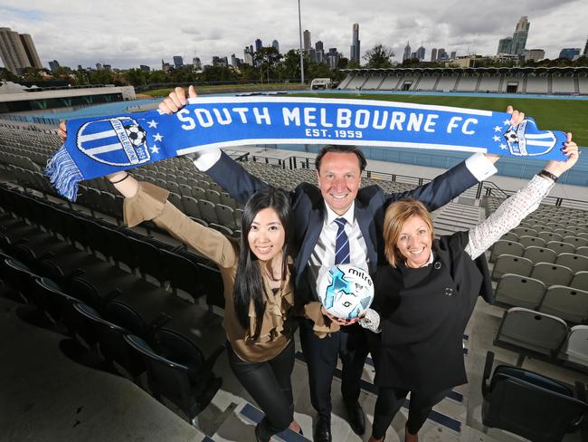 South Melbourne chairman Bill Papastergiadis stood firm in insisting Western United use Lakeside Stadium as a home ground..