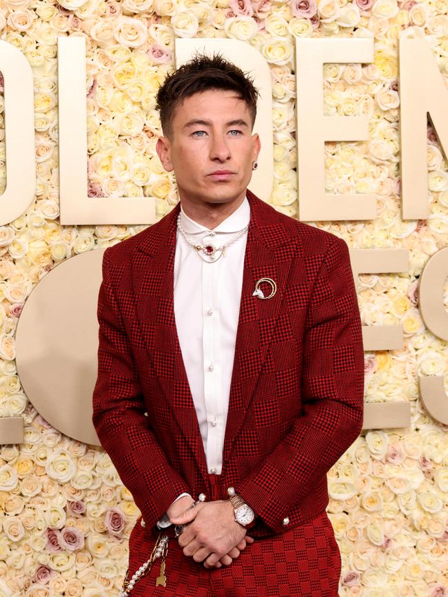 Barry Keoghan in Louis Vuitton. Picture: GETTY