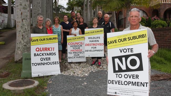 Mt Gravatt East residents successfully rallied to stop a proposed townhouse development. Picture: Kristy Muir