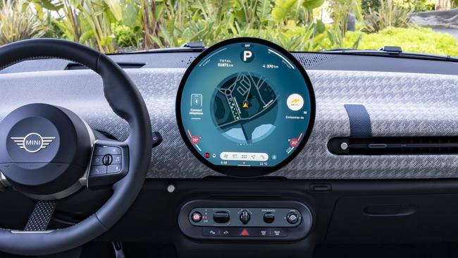 The experience toggle, situated under the OLED screen, allows the driver to choose between eight modes depending on their mood. Photo: Supplied