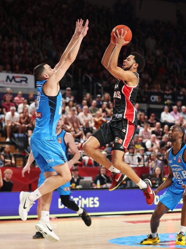 Tyler Harvey was sensational. Picture: Mark Metcalfe/Getty Images