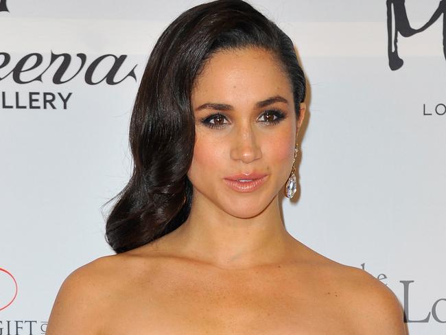 LONDON, ENGLAND - NOVEMBER 19: Meghan Markle attends the London Global Gift Gala at ME Hotel on November 19, 2013 in London, England. (Photo by Gareth Cattermole/Getty Images)