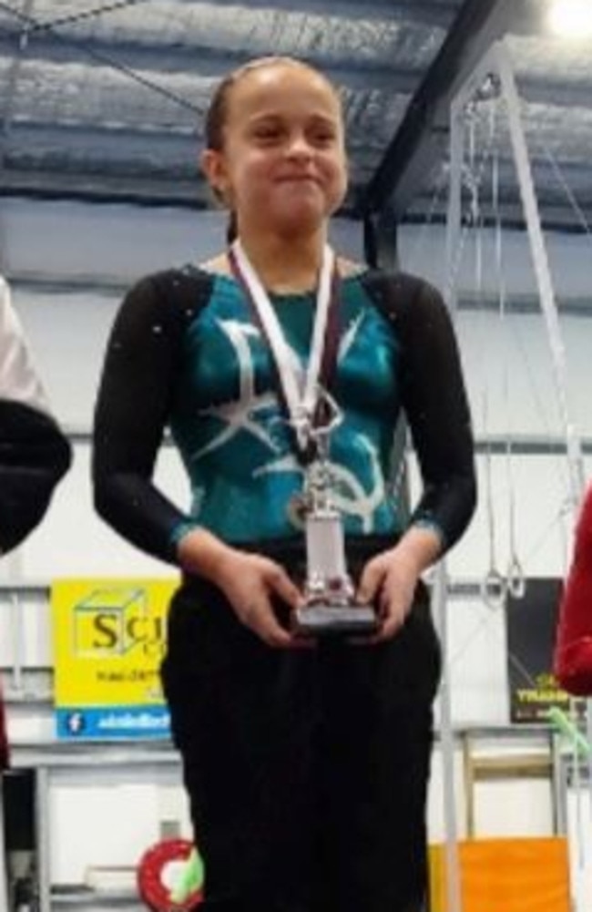 Cooroy Gymnastics rising star Isabella Dean.