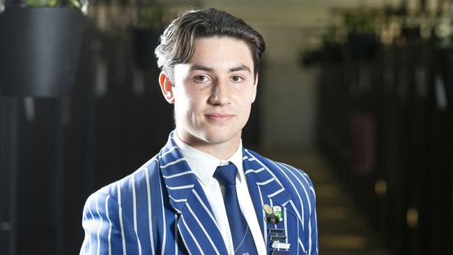 Year 12 student Elton Schibble from Hunter Valley. Picture: Renae Droop