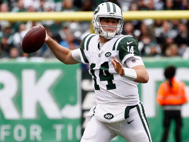 Quarterback Sam Darnold #14 of the New York Jets. Picture: Getty Images