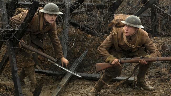 Mark down epic war drama 1917 as the ‘special occasion’ movie of the summer. Picture: Unversal