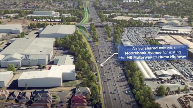 It will include a shared exit for westbound motorists. Picture: Supplied