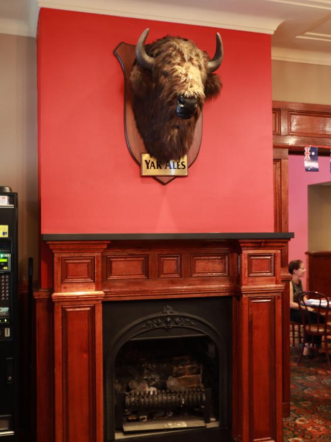 The Royal Oak Hotel has inviting features absent in modern pubs. Picture: Angelo Velardo