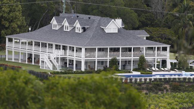 Tom Hanks is believed to be in quarantine at Rivermead House in the Gold Coast hinterland.