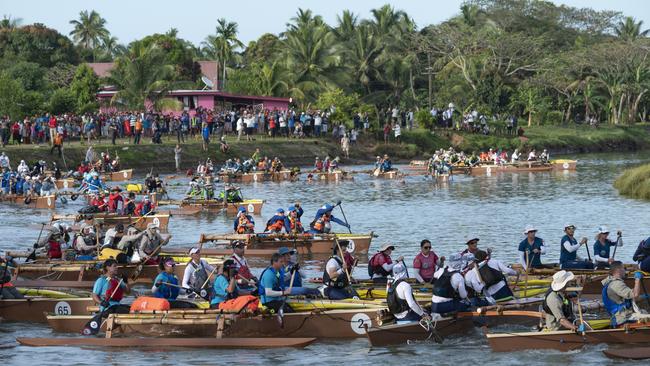 66 teams from across the globe competed in the gruelling race. Picture: Corey Rich/Amazon