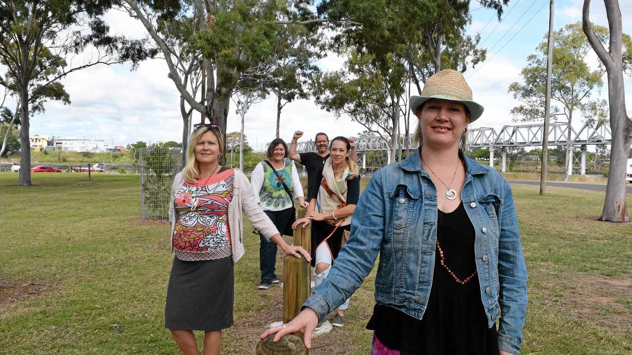 Bundy gets colourful with art in the park | The Courier Mail