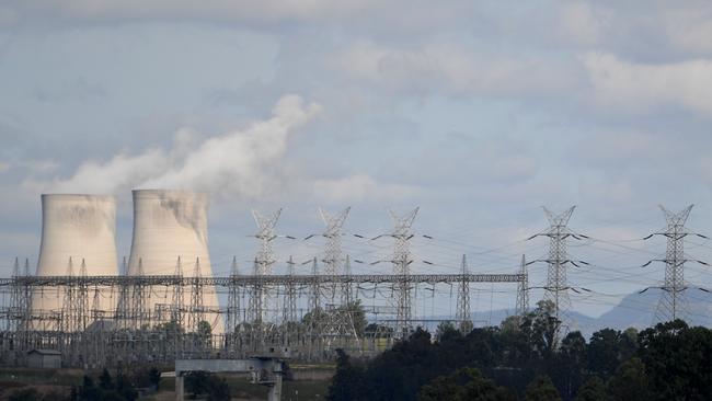 Bayswater coal-fired power station. Picture: AAP