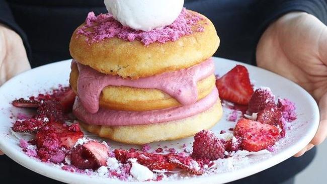 Pancakes are always a good choice. Especially healthified pancakes.