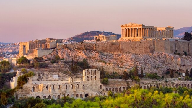 The Parthenon is essential tourist viewing in Athens.
