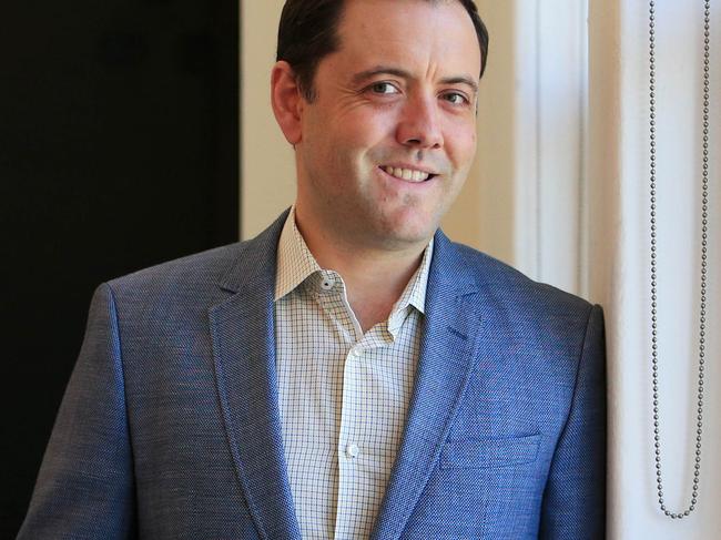 23/10/19 Ben Beck is the managing director of Active Utilities which provides internet, power, water and cable services for building projects. Aaron Francis/The Australian