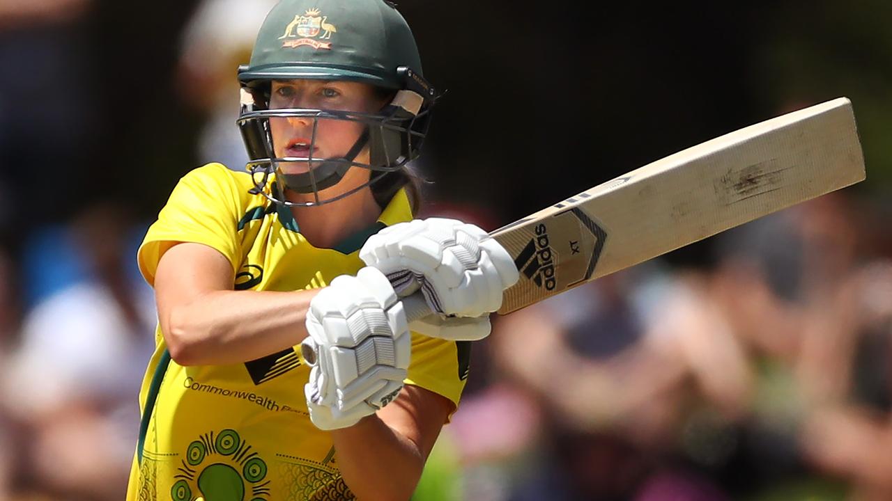 Perry’s skills with the bat could be a huge asset for the Australians in the final. Picture: Getty Images