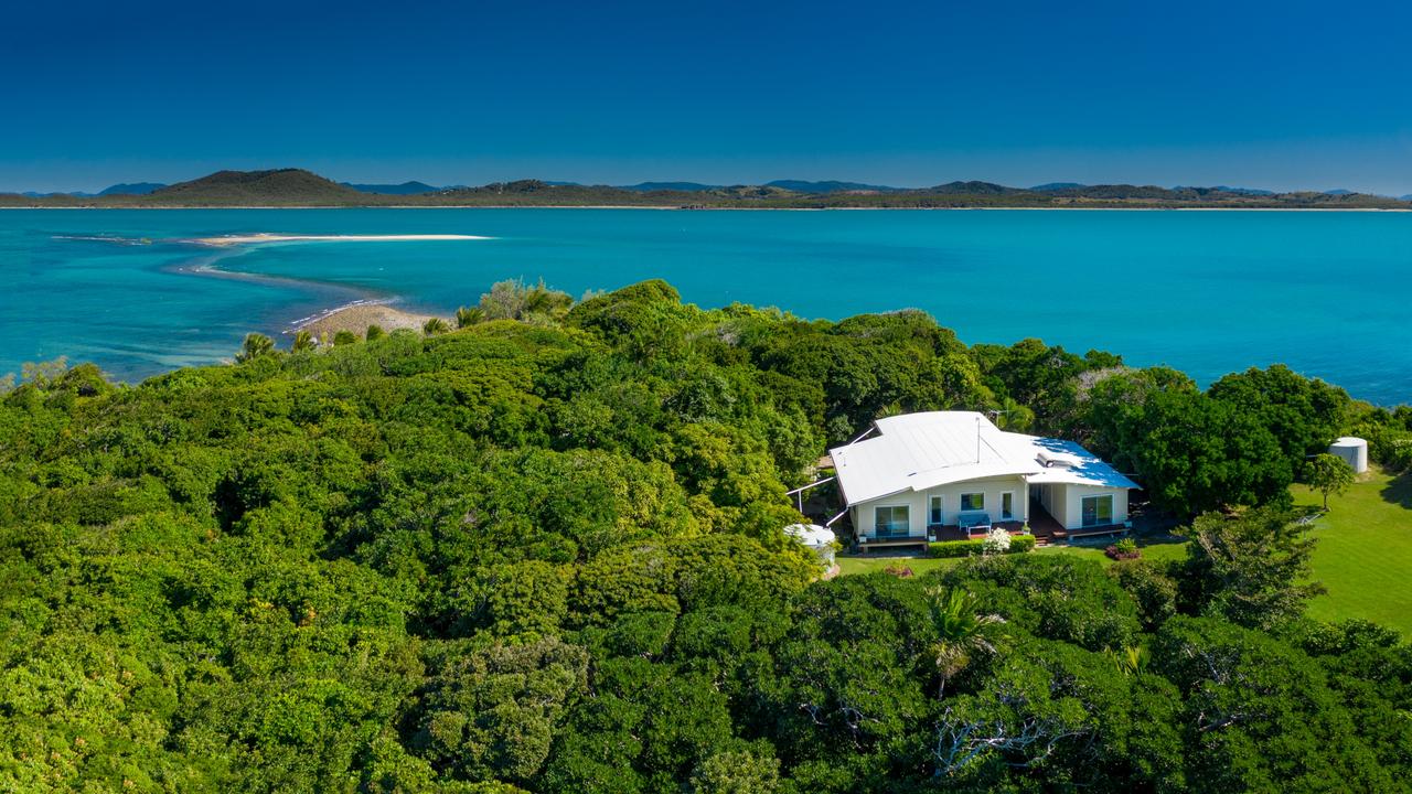 Victor Island off the Mackay coast. Picture: Contributed