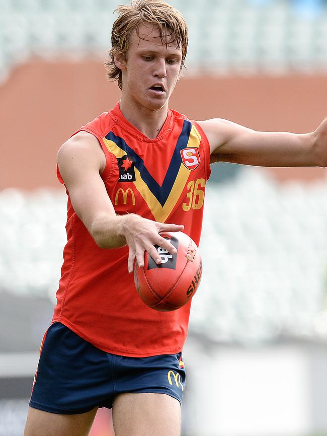 Jack Lukosius in action for South Australia. Picture: Roger Wyman