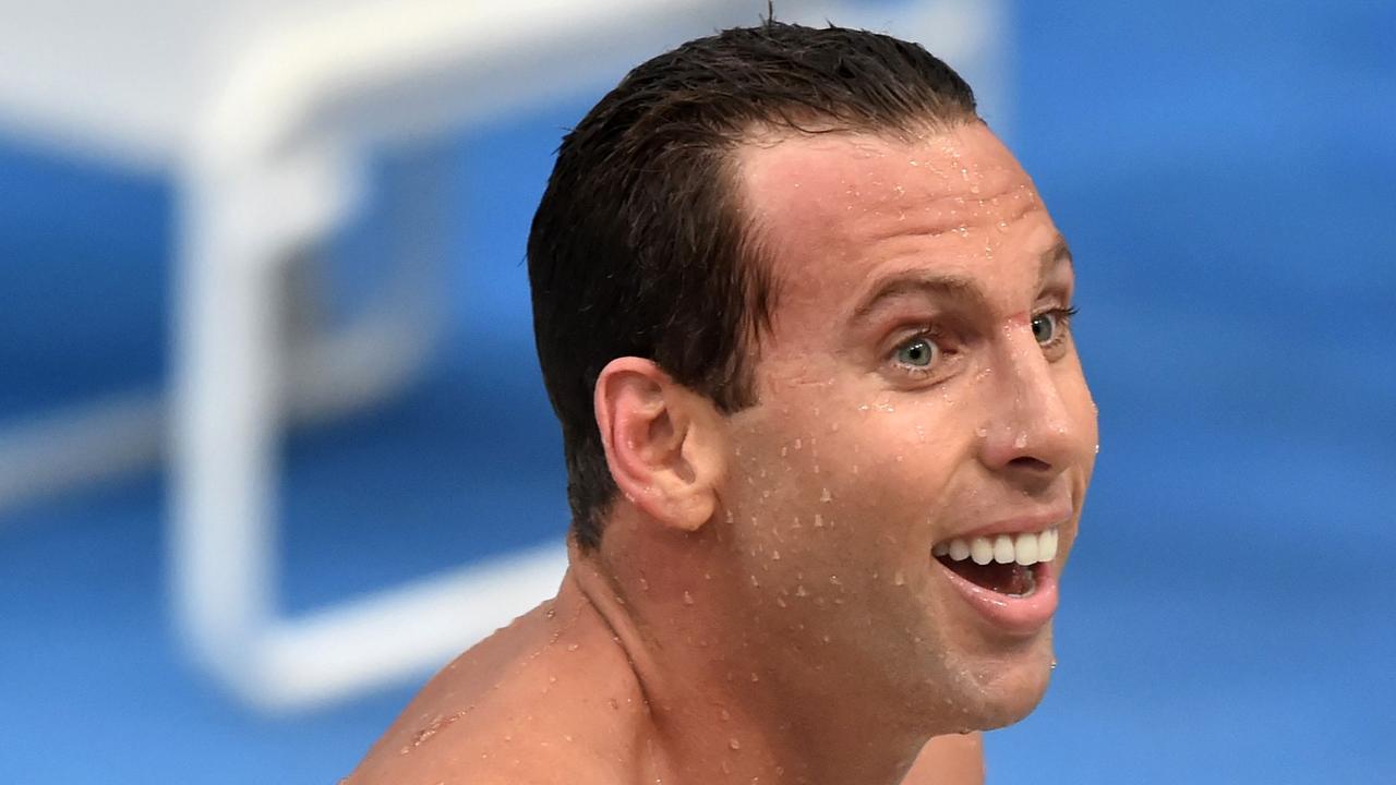 Three-time Olympic gold medallist Grant Hackett has for the first time spoken publicly about a heartbreaking family secret.