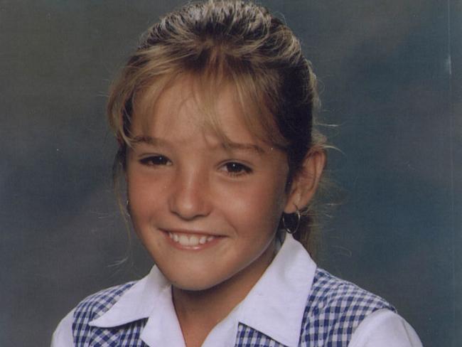 Bargo schoolgirl Ebony Simpson, who was murdered by Andrew Garforth in 1992.