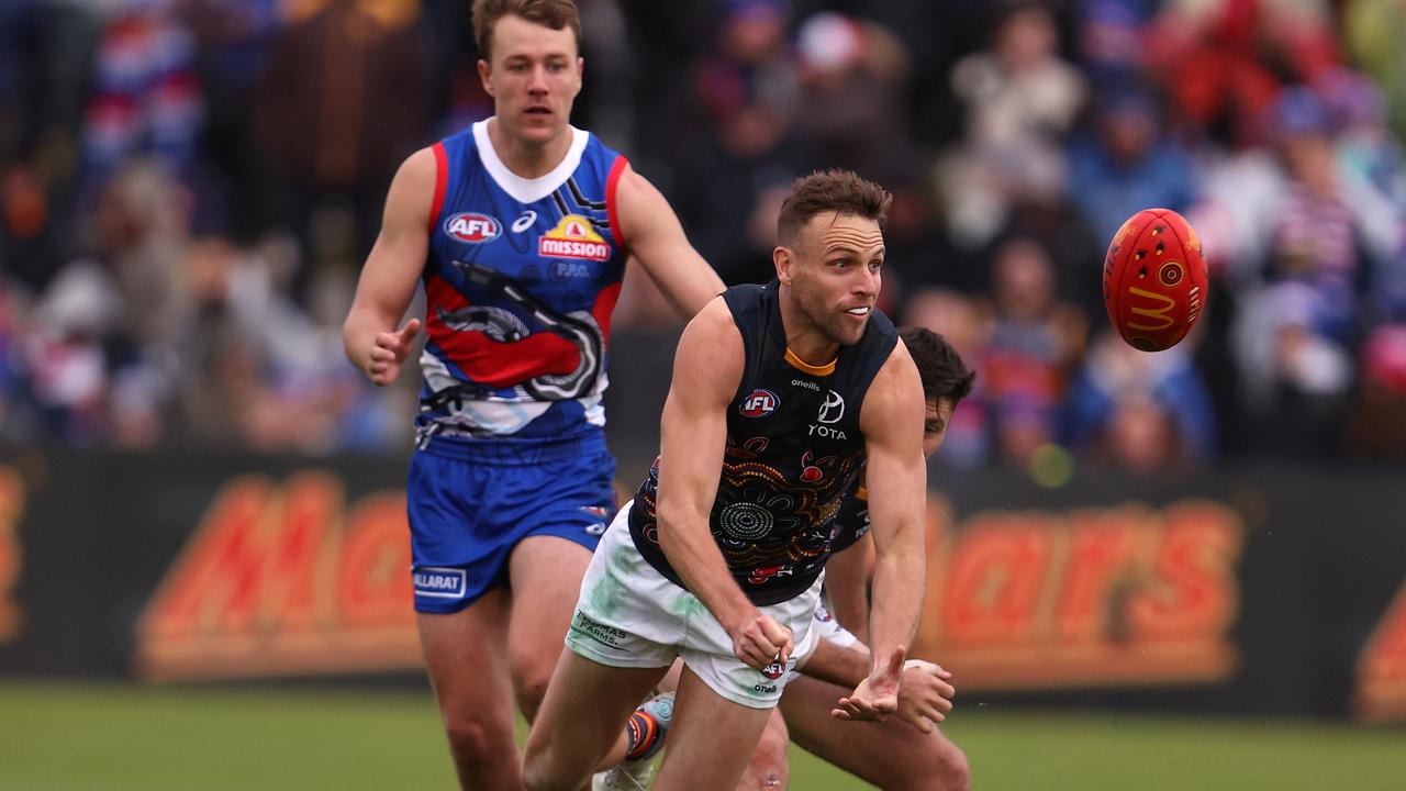 Brodie Smith is sore after the loss to the Bulldogs. Picture: Robert Cianflone/Getty Images