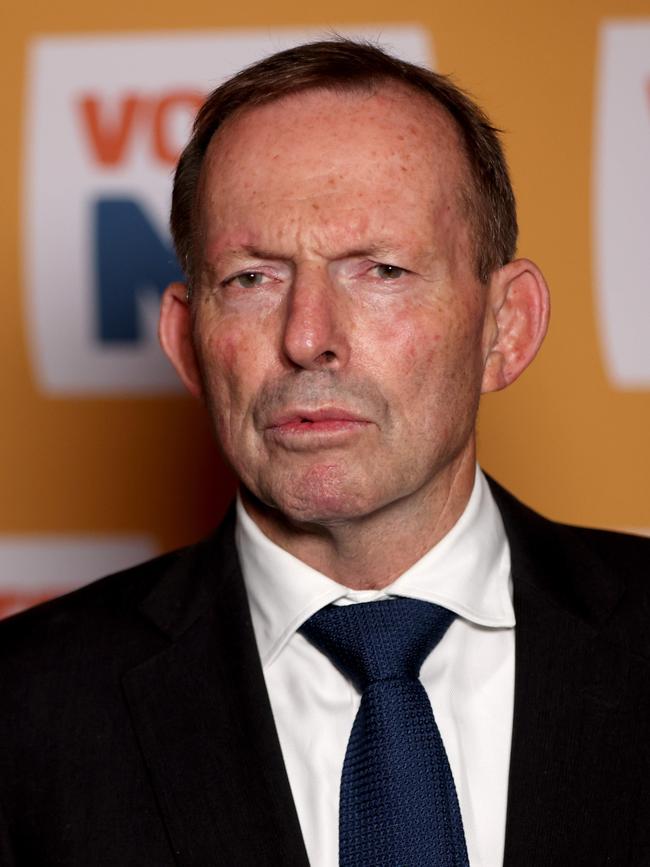 Former prime minister Tony Abbott. Picture: NCA NewsWire / Damian Shaw